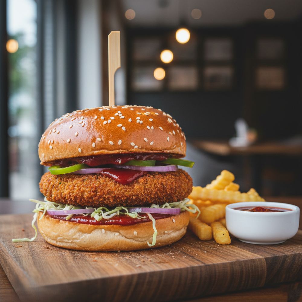 Aloo Tikki Burger