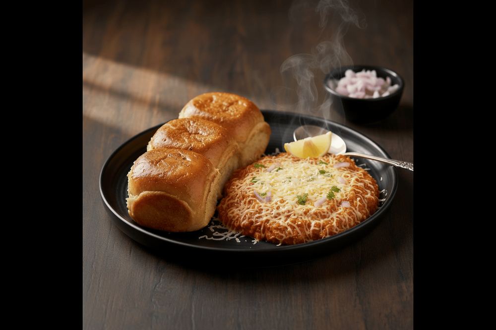 Cheese Pav Bhaji